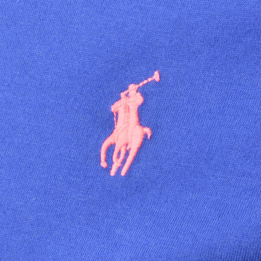 Alternative Image for ProductRalph Lauren Crew Neck Slim Fit T Shirt Blue3